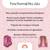 Sac à dos scolaire - 2 compartiments French Disorder - Velours côtelé Léopard Rose 2 - vertbaudet enfant 
