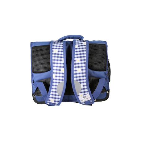 Cartable réversible 2 compartiments Daisy- 38 cm Bleu 4 - vertbaudet enfant 