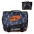Cartable scolaire 38 cm - 2 compartiments Nerf  Off Screen Noir et orange 1 - vertbaudet enfant 