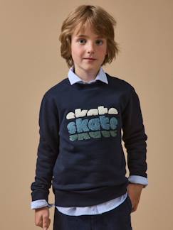Sweat brodé garçon  - vertbaudet enfant