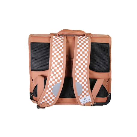 Cartable 38 cm garçon Skate réversible avec 2 compartiments - Primaire Marron 4 - vertbaudet enfant 