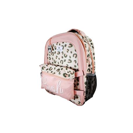Sac à dos scolaire réversible 2 compartiments Crush Rose 2 - vertbaudet enfant 