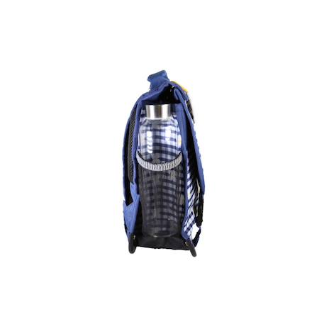 Cartable réversible 2 compartiments Daisy- 38 cm Bleu 3 - vertbaudet enfant 
