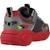 Baskets enfant garçon Gris ccyl+Noir bblm+Rouge gurd 15 - vertbaudet enfant 