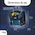 Cartable scolaire 38 cm - 2 compartiments Batman Forever Bleu et Jaune 3 - vertbaudet enfant 