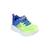 Chaussures à lacets extensibles meteor lights krendo – confort sportif enfant Bleu+Bleu lime+Noir   bleu 12 - vertbaudet enfant 