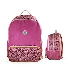 -Sac à dos scolaire - 2 compartiments French Disorder - Velours côtelé
