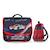 Cartable scolaire 38 CM - 2 compartiments Phileas - voiture de course Bleu et Rouge 1 - vertbaudet enfant 