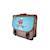 Cartable 38 cm garçon Skate réversible avec 2 compartiments - Primaire Marron 2 - vertbaudet enfant 