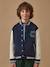 Blouson teddy brodé garçon Marine 5 - vertbaudet enfant 