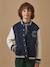 Blouson teddy brodé garçon Marine 1 - vertbaudet enfant 