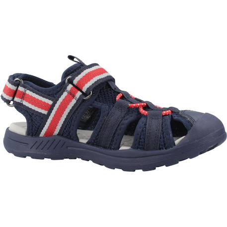 Sandales garçon modèle j vaniett boy Bleu c0735+Noir c9025 5 - vertbaudet enfant 