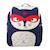 Sac à dos de maternelle réversible Foxy Bleu 3 - vertbaudet enfant 