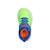 Chaussures à lacets extensibles meteor lights krendo – confort sportif enfant Bleu+Bleu lime+Noir   bleu 11 - vertbaudet enfant 