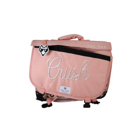 Cartable réversible 2 compartiments Crush - 38 cm Rose 5 - vertbaudet enfant 