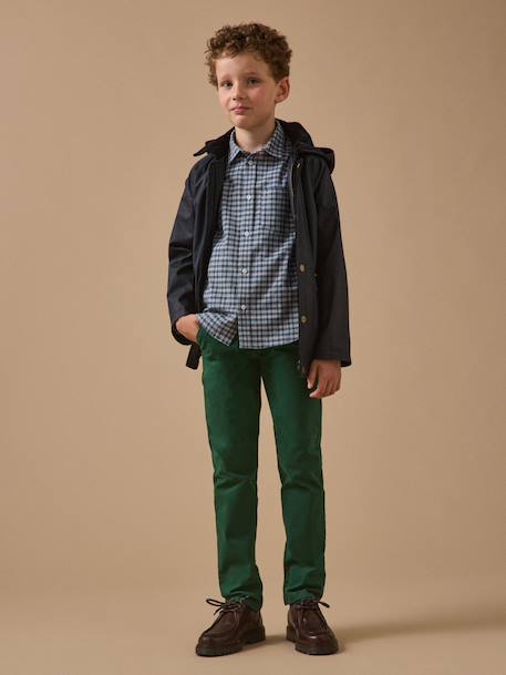 Chino garçon Bouteille+Orage+Vert pin 13 - vertbaudet enfant 