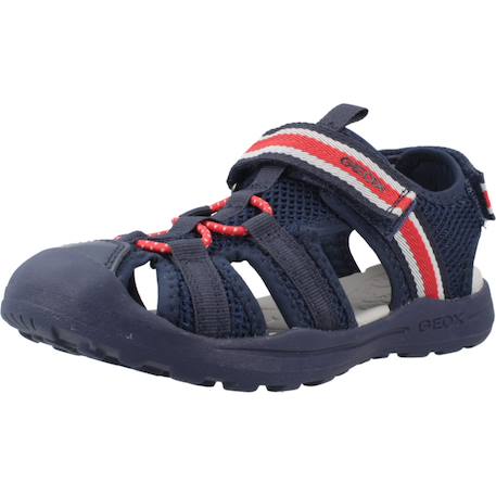 Sandales garçon modèle j vaniett boy Bleu c0735+Noir c9025 4 - vertbaudet enfant 