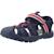Sandales garçon modèle j vaniett boy Bleu c0735+Noir c9025 4 - vertbaudet enfant 
