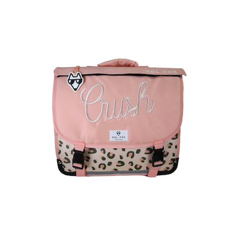 Cartable réversible 2 compartiments Crush - 38 cm Rose 1 - vertbaudet enfant 