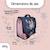 Cartable scolaire 38 CM - 2 compartiments Phileas - Cygne Bleu et Rose 3 - vertbaudet enfant 