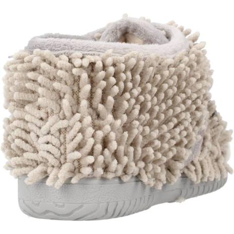Chausson bébé textile Gris piedra 3 - vertbaudet enfant 