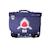 Cartable réversible 2 compartiments Shark - 38 cm Bleu 1 - vertbaudet enfant 
