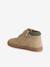 Baskets enfant garçon cuir montantes zippées et élastiquées beige+marine 3 - vertbaudet enfant 