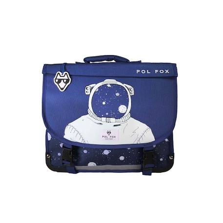 Cartable réversible 2 compartiments Cosmo - 38 cm Bleu 1 - vertbaudet enfant 