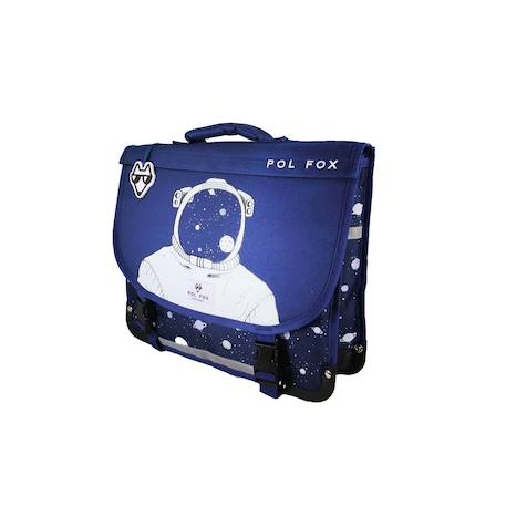 Cartable réversible 2 compartiments Cosmo - 38 cm Bleu 2 - vertbaudet enfant 