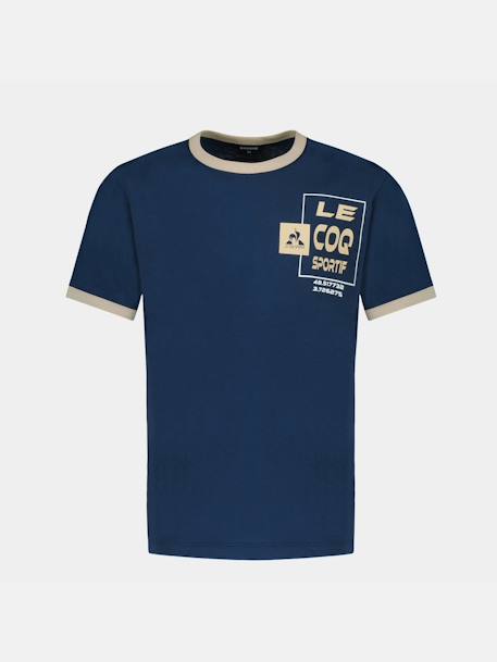 T-shirt en jersey de coton graphique Blue 1 - vertbaudet enfant 