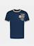 T-shirt en jersey de coton graphique Blue 1 - vertbaudet enfant 
