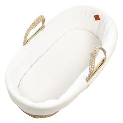 Puériculture-Lit de voyage et accessoires sommeil-Habillage de couffin en gaze de coton jeanne