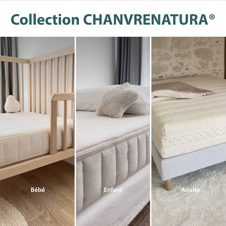 Matelas enfant chanvrenatura® - epaisseur 17cm Blanc 6 - vertbaudet enfant 