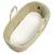 Habillage de couffin en gaze de coton pois dorés Blanc+Camel+Vert 11 - vertbaudet enfant 