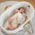 Lot de 3 draps housses couffin en gaze de coton pastel Rose, écru, blanc 2 - vertbaudet enfant 