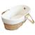 Habillage de couffin en gaze de coton jeanne Beige+Blanc+Bleu+Camel+Écru+Gris clair+Rose+Terracotta+Vert de gris 21 - vertbaudet enfant 