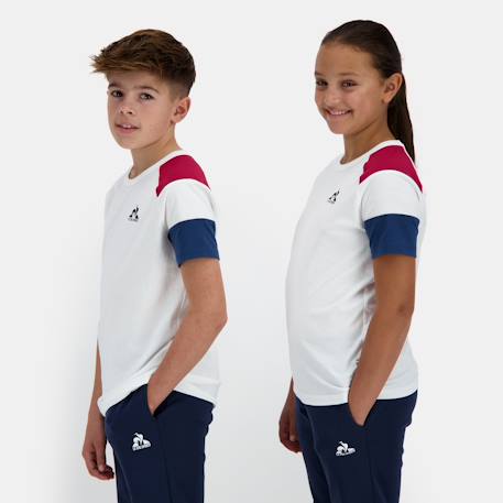T-shirt manches raglan en jersey de coton sélection tee White 2 - vertbaudet enfant 