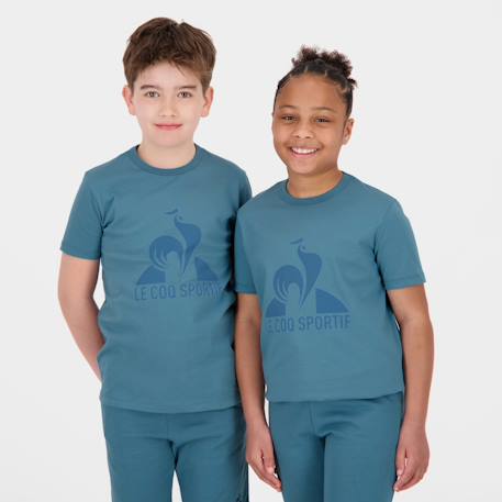 T-shirt à manches courtes sportstyle Bleu 2 - vertbaudet enfant 