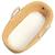 Habillage de couffin en gaze de coton pois dorés Blanc+Camel+Vert 6 - vertbaudet enfant 