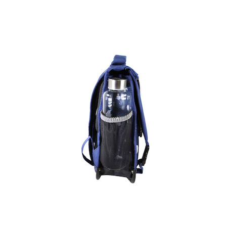 Cartable réversible 2 compartiments Cosmo - 38 cm Bleu 3 - vertbaudet enfant 