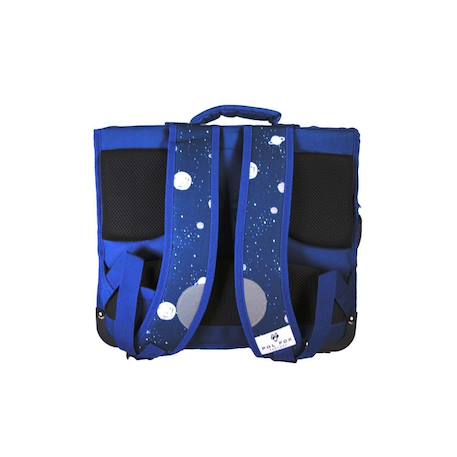 Cartable réversible 2 compartiments Cosmo - 38 cm Bleu 4 - vertbaudet enfant 