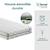 Matelas enfant aloe r - epaisseur 12 cm Blanc 4 - vertbaudet enfant 