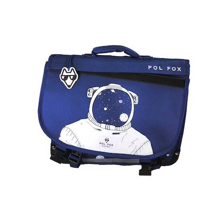 Cartable réversible 2 compartiments Cosmo - 38 cm Bleu 5 - vertbaudet enfant 