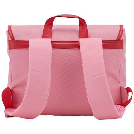 Cartable fille a4 maternelle (33 cm) Beige, marron+Marron, beige+Rose, rouge+Rouge, rose 12 - vertbaudet enfant 