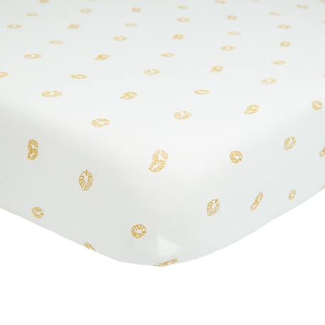 Drap housse pour lit de bébé Beige 1 - vertbaudet enfant 