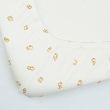 Drap housse pour lit de bébé Beige 2 - vertbaudet enfant 