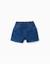 Short en jean avec taille paperbag Bleu 1 - vertbaudet enfant 