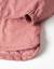 Parka en caoutchouc rembourrée avec capuche et imprimé floral Rose 4 - vertbaudet enfant 