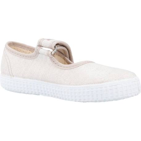 Derby bébé fille Doré et beige 5 - vertbaudet enfant 
