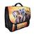 Cartable scolaire 2 compartiments Star Wars The Mandalorian - 38 cm Jaune 2 - vertbaudet enfant 
